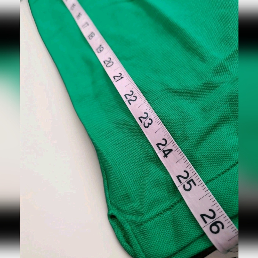 NWT Vintage Deadstock 80-90's Rare Izod Lacoste Crocodile Green Polo Shirt M - Picture 6 of 6